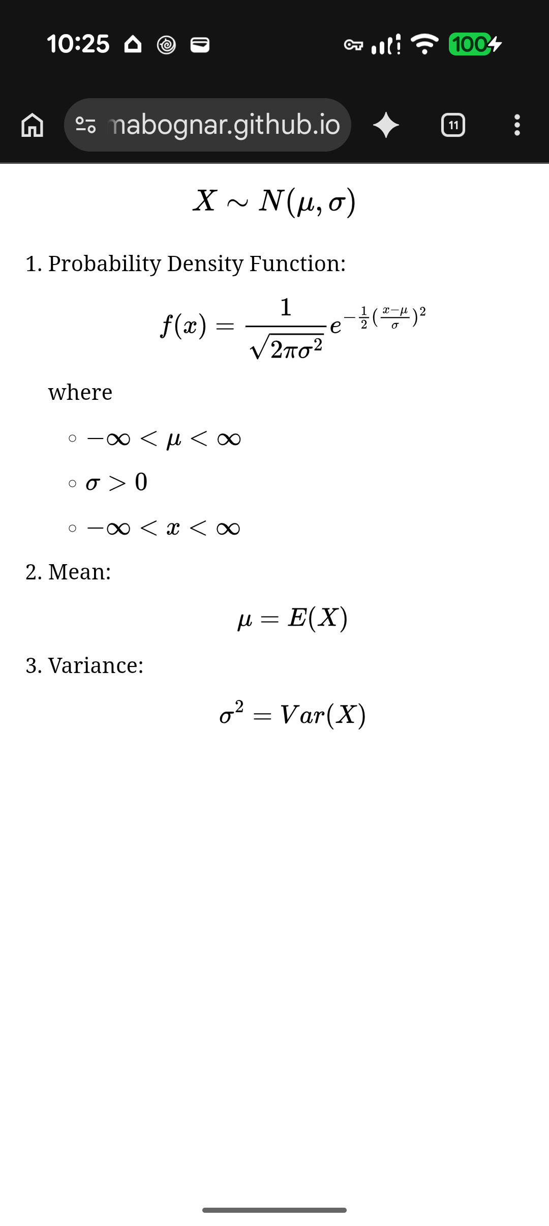 probability distributions screenshot 3